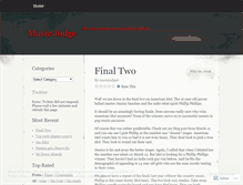 Tablet Screenshot of musicjudge6.wordpress.com