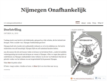 Tablet Screenshot of nijmegenonafhankelijk.wordpress.com
