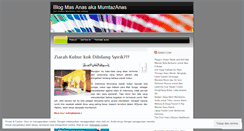 Desktop Screenshot of masanas.wordpress.com