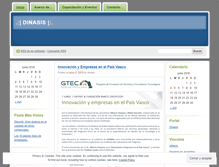 Tablet Screenshot of dinasis.wordpress.com