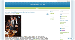 Desktop Screenshot of celebart.wordpress.com
