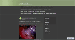 Desktop Screenshot of cosmicbug.wordpress.com