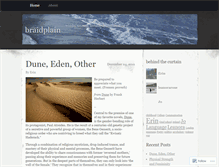 Tablet Screenshot of braidplain.wordpress.com