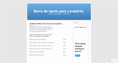 Desktop Screenshot of barradelavatorio.wordpress.com