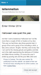 Mobile Screenshot of lellenmellon.wordpress.com