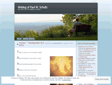 Tablet Screenshot of paulwschultz.wordpress.com