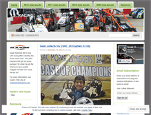 Tablet Screenshot of isracing.wordpress.com