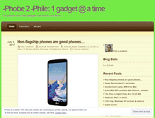 Tablet Screenshot of phobe2phile.wordpress.com