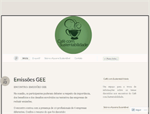 Tablet Screenshot of cafecomsustentabilidade.wordpress.com