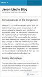 Mobile Screenshot of jasonlind.wordpress.com