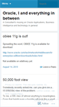Mobile Screenshot of oracleandi.wordpress.com