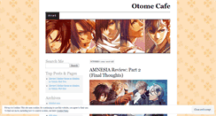 Desktop Screenshot of otomecafe.wordpress.com