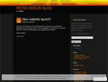 Tablet Screenshot of pkerlin.wordpress.com