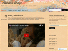 Tablet Screenshot of corazonsalvaje93.wordpress.com