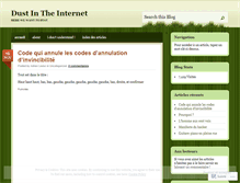 Tablet Screenshot of dustintheinternet.wordpress.com