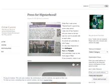 Tablet Screenshot of geekcanon.wordpress.com