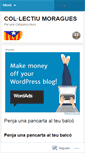 Mobile Screenshot of colectiumoragues.wordpress.com