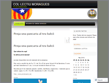 Tablet Screenshot of colectiumoragues.wordpress.com