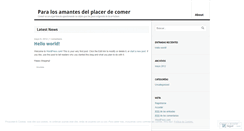 Desktop Screenshot of juliabarcelonablog.wordpress.com