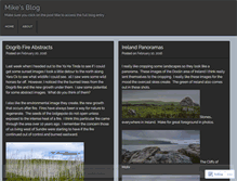Tablet Screenshot of mikefromsundre.wordpress.com