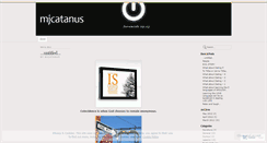 Desktop Screenshot of mjcatanus.wordpress.com
