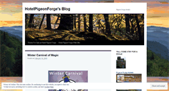 Desktop Screenshot of hotelpigeonforge.wordpress.com