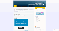 Desktop Screenshot of cruitertalk.wordpress.com