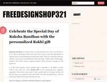Tablet Screenshot of freedesignshop321.wordpress.com