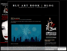 Tablet Screenshot of bluartbook.wordpress.com