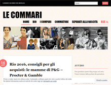 Tablet Screenshot of lecommari.wordpress.com