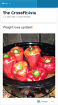 Mobile Screenshot of crossfitista.wordpress.com