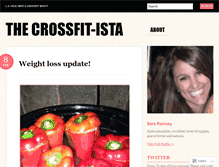 Tablet Screenshot of crossfitista.wordpress.com