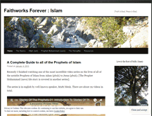 Tablet Screenshot of faithworksforever.wordpress.com