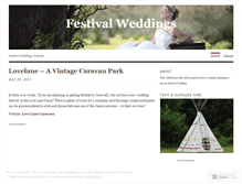 Tablet Screenshot of festivalweddings.wordpress.com