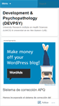 Mobile Screenshot of devpsy.wordpress.com