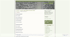 Desktop Screenshot of pensaria.wordpress.com