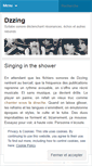 Mobile Screenshot of dzzing.wordpress.com