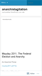Mobile Screenshot of anarchistagitation.wordpress.com