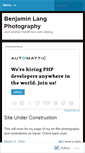 Mobile Screenshot of benjaminlangphotography.wordpress.com