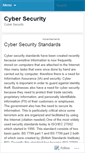 Mobile Screenshot of cyber4security.wordpress.com