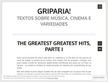 Tablet Screenshot of gripeespanhola.wordpress.com