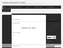 Tablet Screenshot of notcortes.wordpress.com