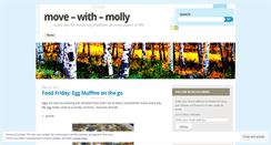 Desktop Screenshot of movewithmolly.wordpress.com