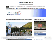 Tablet Screenshot of marscianobike.wordpress.com