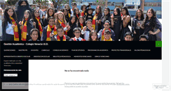 Desktop Screenshot of gestionacademica.wordpress.com