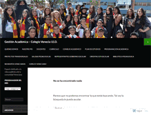 Tablet Screenshot of gestionacademica.wordpress.com