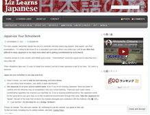 Tablet Screenshot of lizlearns.wordpress.com