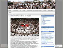 Tablet Screenshot of filarmonicadecruzeta.wordpress.com