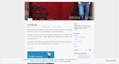 Desktop Screenshot of emmsy.wordpress.com