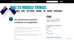 Desktop Screenshot of anz23mobilethings.wordpress.com
